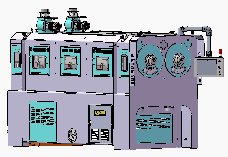HTY1000X2-A智能復式離心脫殼機